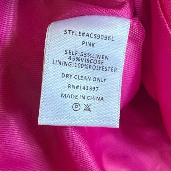 Women’s ASTR The Label Kiria Jacket and Covina Skirt Set in Pink Size Small - Picture 4 of 4